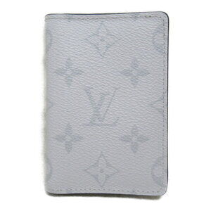 Louis Vuitton Organizer de Poche Wallet Canvas Taiga Rama White